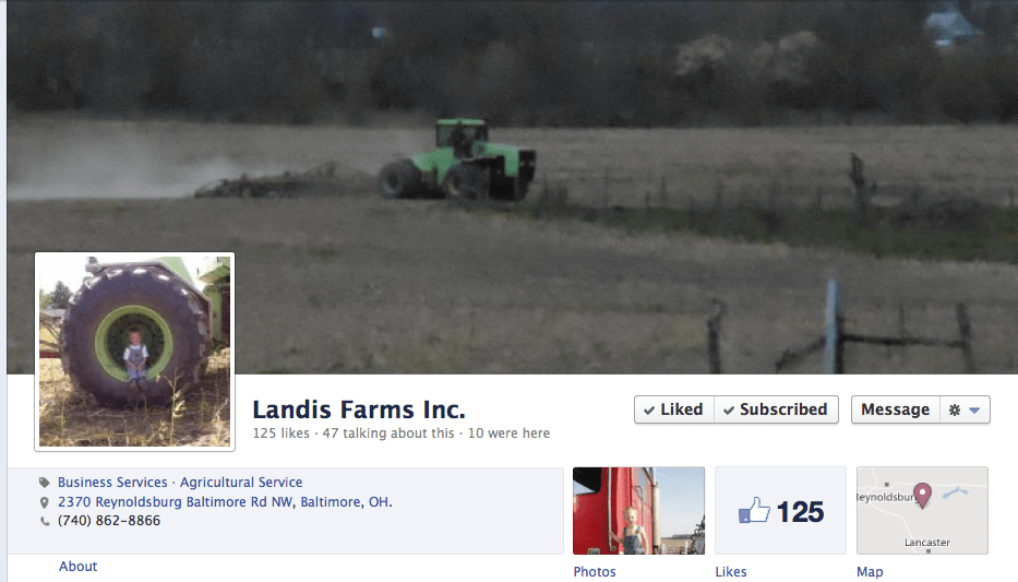 Ohio farms are finding fans on Facebook Ohio Ag Net Ohio's Country