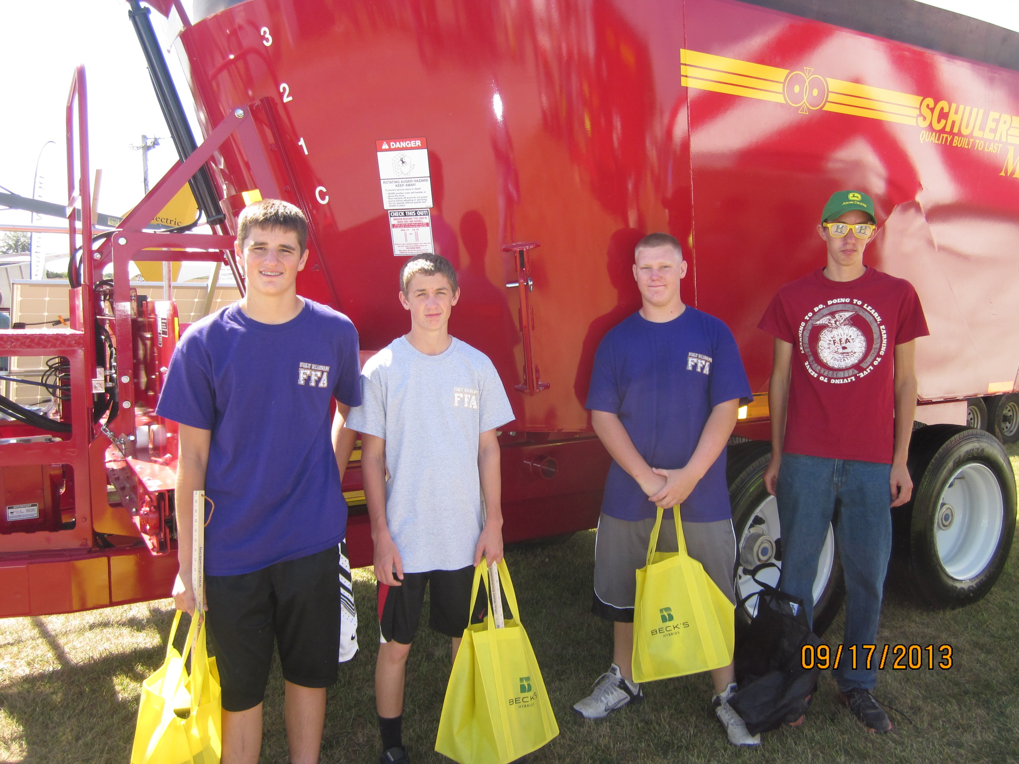 Fort Recovery members learn at Farm Science Review Ohio Ag Net Ohio