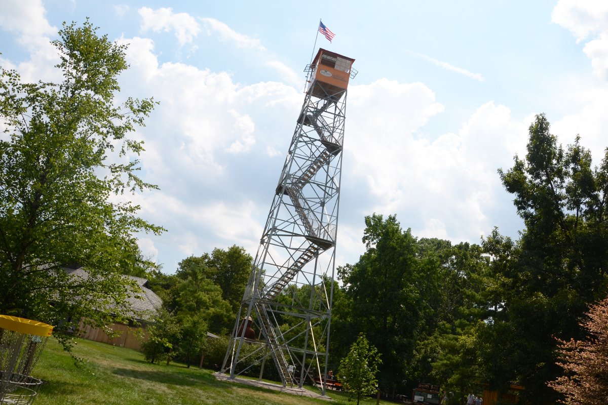 Fire lookout tower adds a new bit of history to the Ohio State Fair