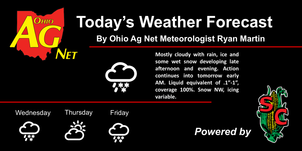 Ohio Ag Weather and Forecast, February 12, 2025 Ohio Ag Net Ohio's Country Journal
