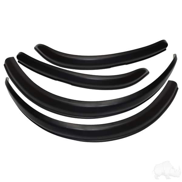 Club Car Tempo Fender Flares (Set of 4) Orange County Monster Carts