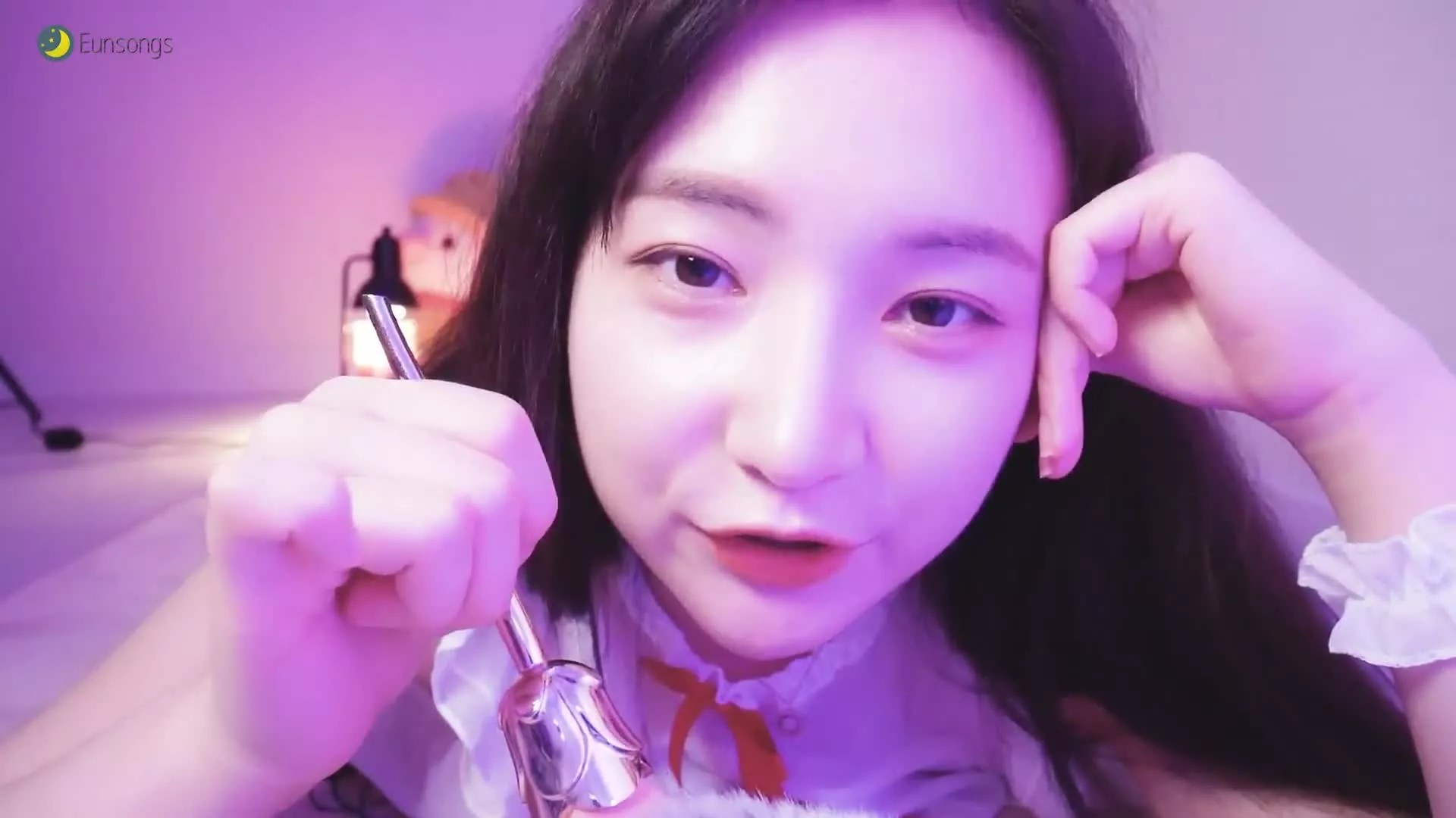 Eunsongs ASMR Boobs White Lingerie. lewd videos and photos leaked from