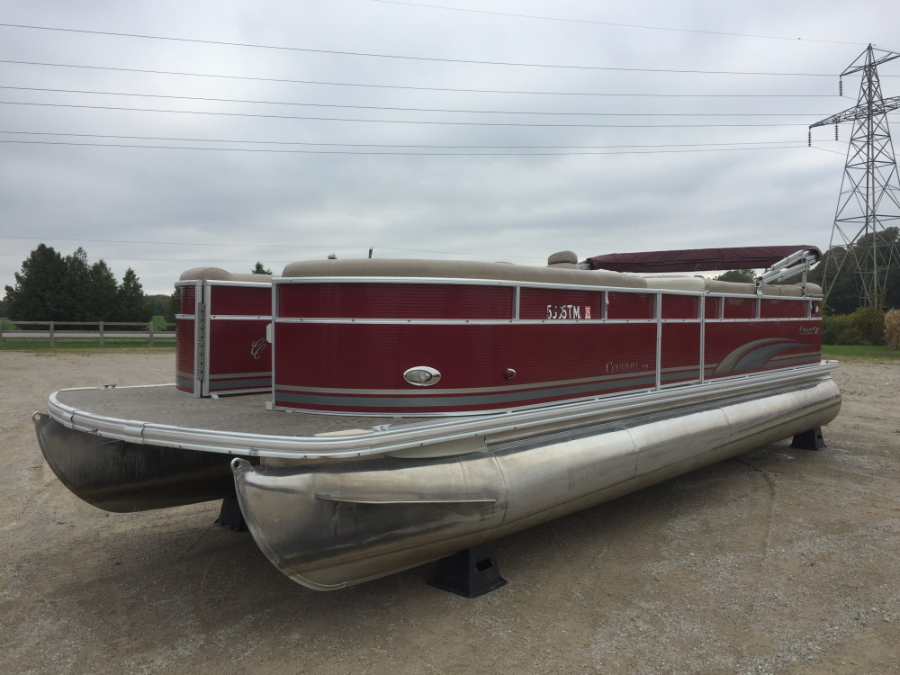 Used Pontoon Boats Ontario OCP Boats Ingersoll Ontario