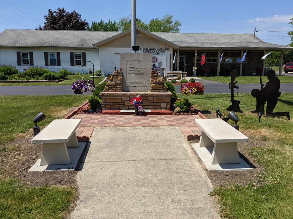 Memorial Bricks Oak Creek American Legion Post 434