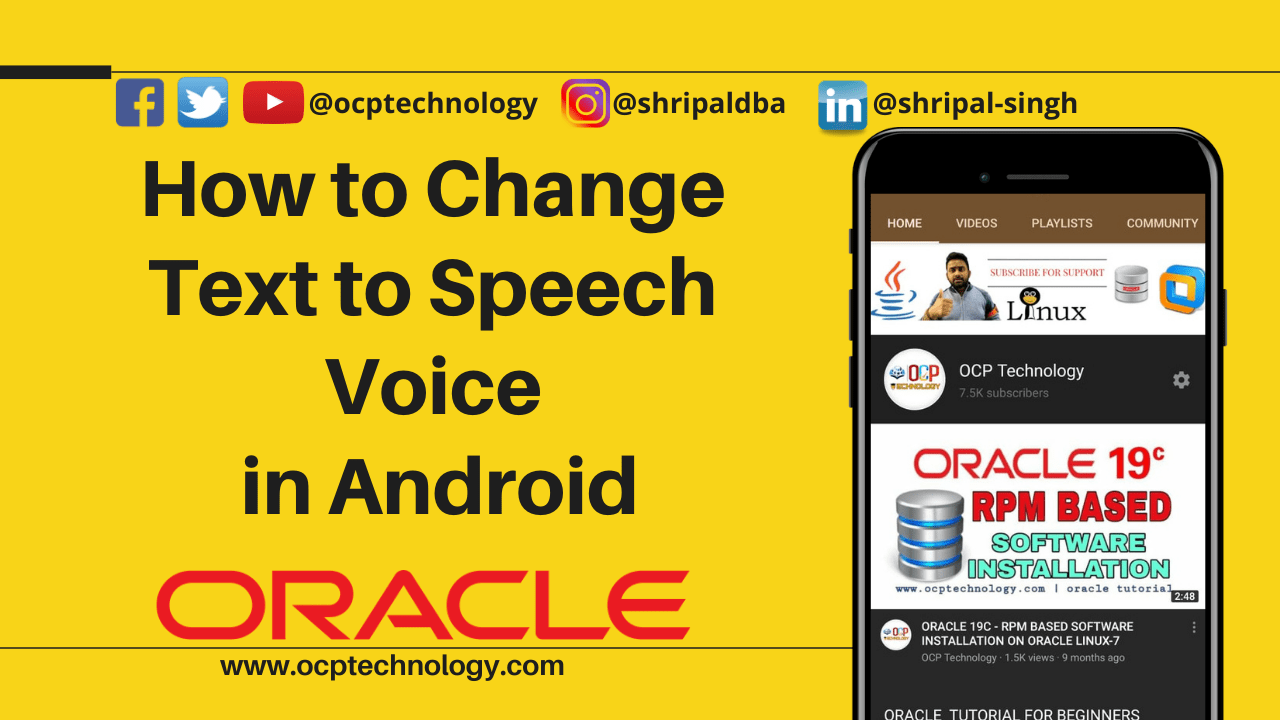 CHANGE TEXT TO SPEECH VOICE IN ANDROID SHRIPAL