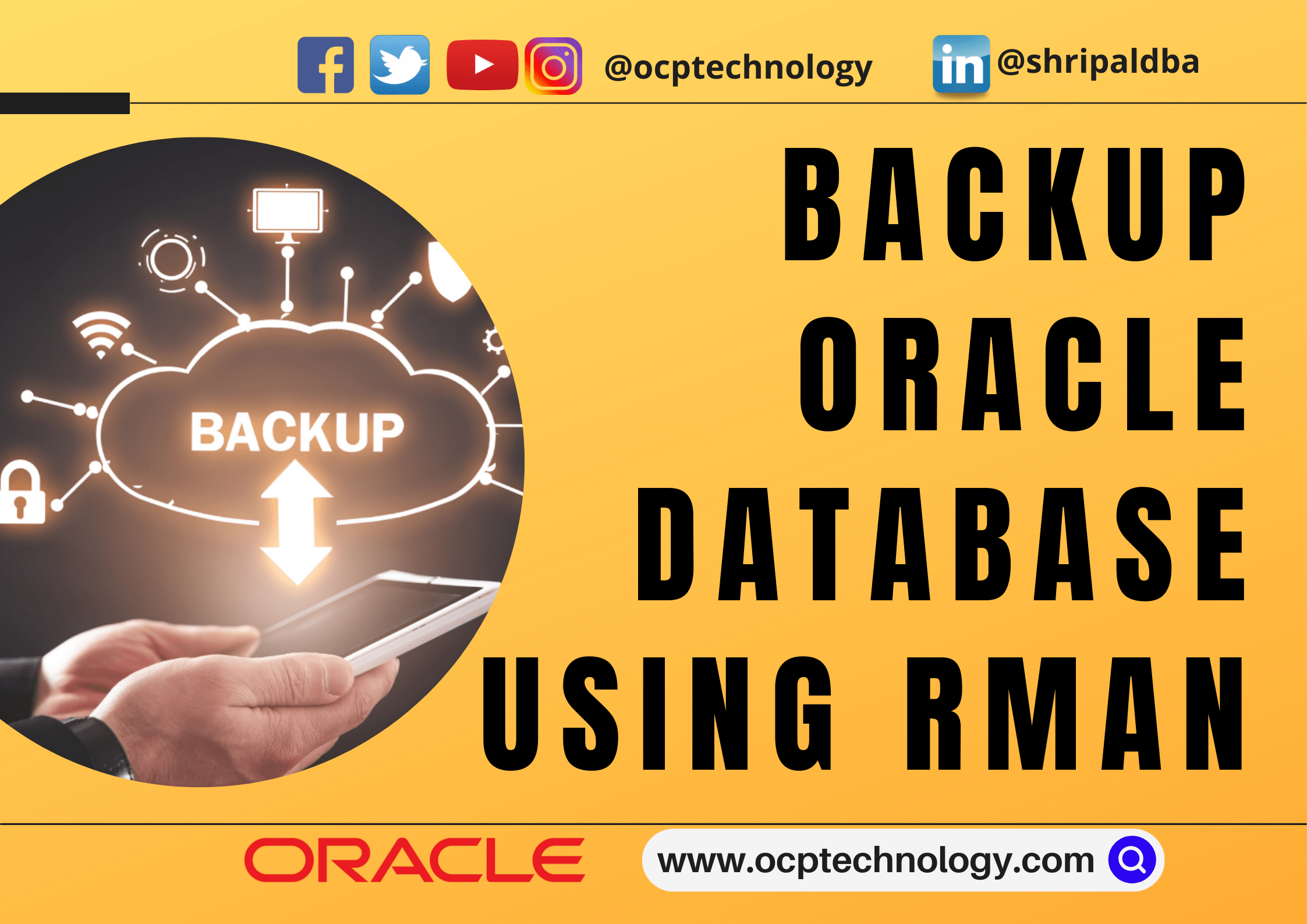 Backup Oracle Database using RMAN