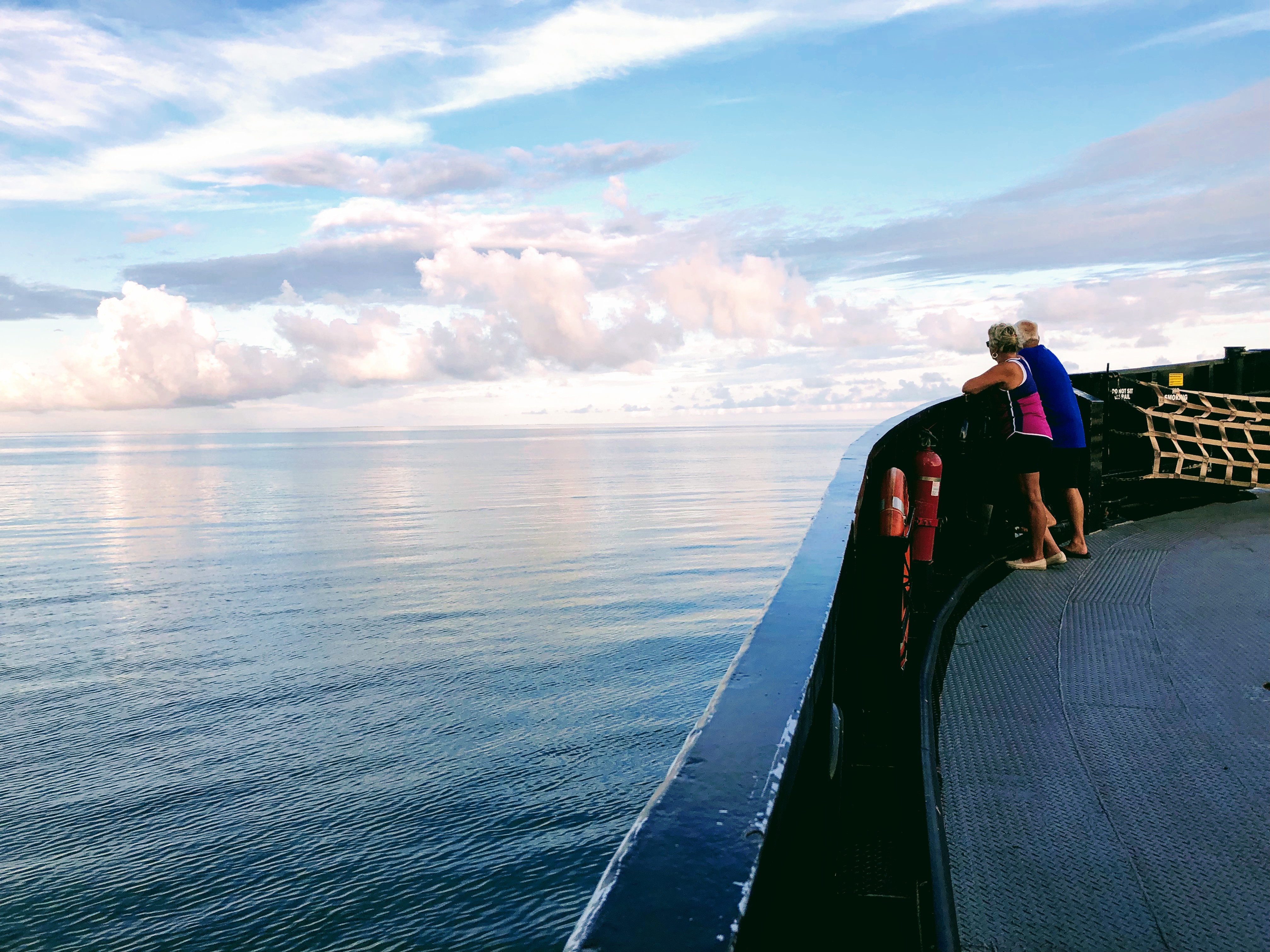 On the Swan Quarter ferry Ocracoke Observer