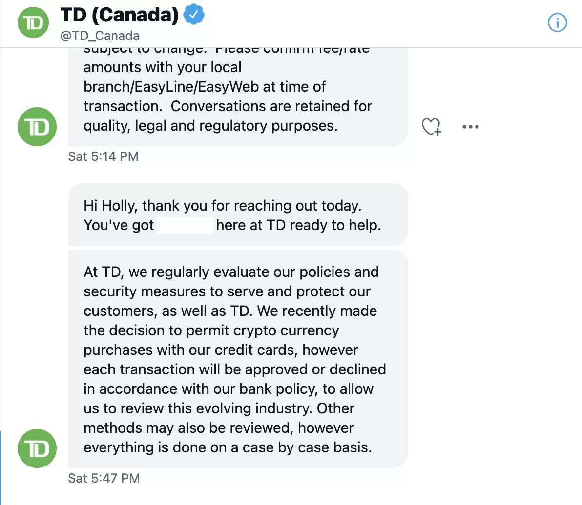 Are There Canadian Banks That Allow Cryptocurrency