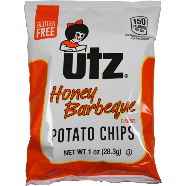 LSS Utz Honey BBQ Chips511(21) Vend Central Online Ordering