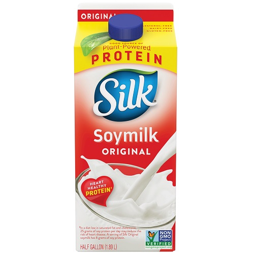 Silk Soy Milk Original Half Gallon 1Pack Metropolitan Coffee House