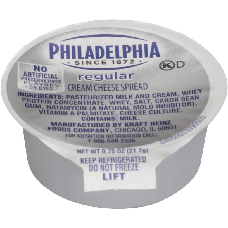 Philadelphia Cream Cheese Cup .75oz Americraft Coffee and Tea Company