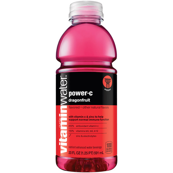 Vitamin Water Power C Dragon Fruit 20oz Monumental Markets Office
