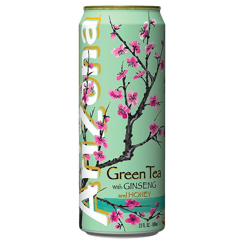 Arizona Green Tea 458ml (15.5oz) Peak Refreshments