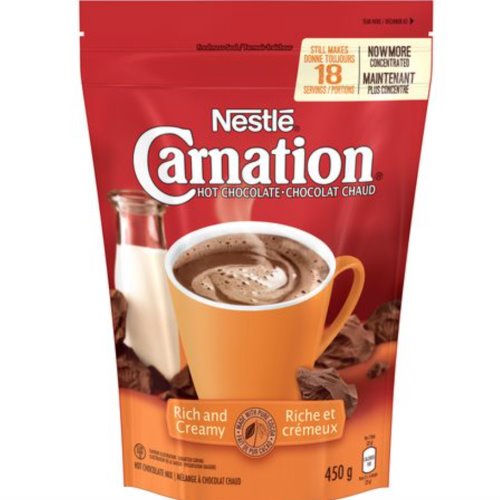 CARNATION HOT CHOCOLATE 450g Canteen Canada OCS Ordering
