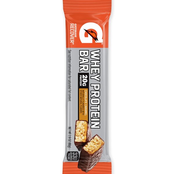 Gatorade Protein Bar Chocolate Caramel 2.8oz Fox Vending