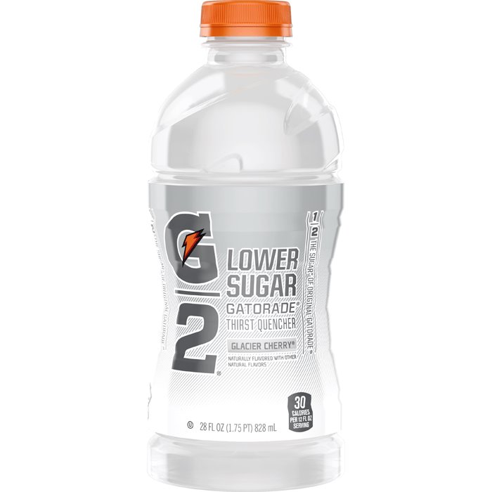 Gatorade Zero Glacier Cherry 28oz Americraft Coffee and Tea Company