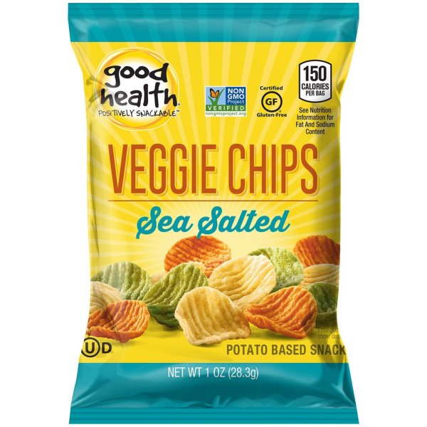 Good Health Veggie Chips Sea Salt 1oz Monumental Markets Office