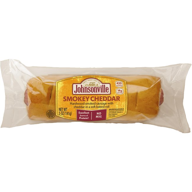 Johnsonville Smoked Cheddar Sausage Roll 5oz Monumental Markets