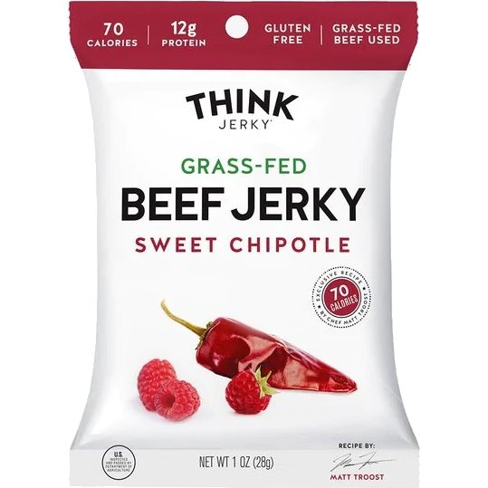 Think Sweet Chipotle Beef Jerky Executive Refreshments Office Coffee
