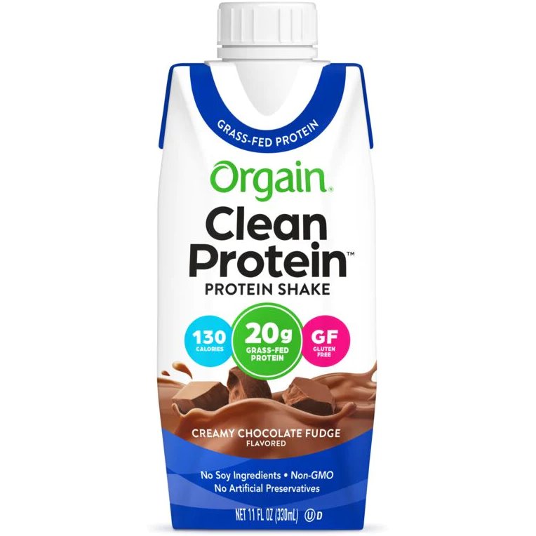 Orgain Organic Protein Shake Smooth Chocolate 11oz Laurel Foodsystems