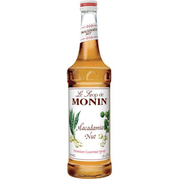 Monin Macadamia Nut Syrup 750ml Coffee Break Roasting