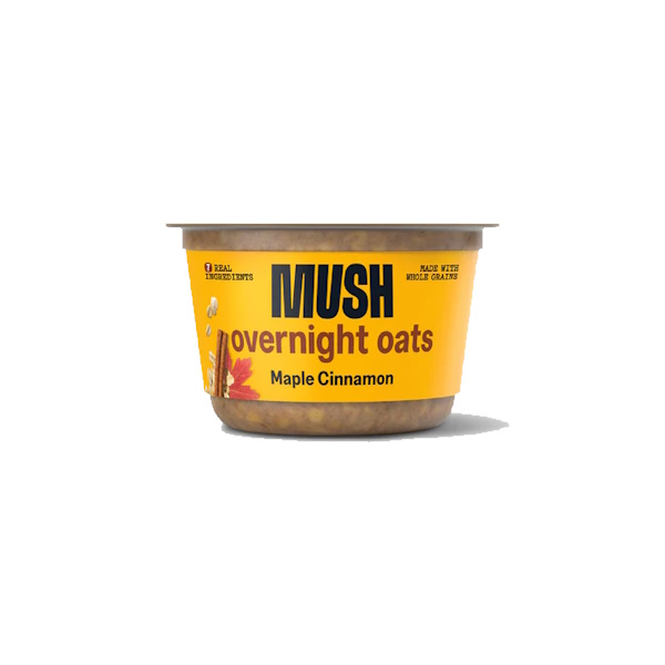 Mush Overnight Oats Maple Cinnamon 5oz (8ct) Metropolitan Coffee