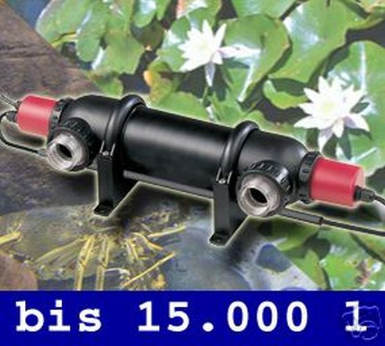 UVCENTKEIMER UVLICHT UVCBRENNER KLÄRER AQUARIUM LAMPE