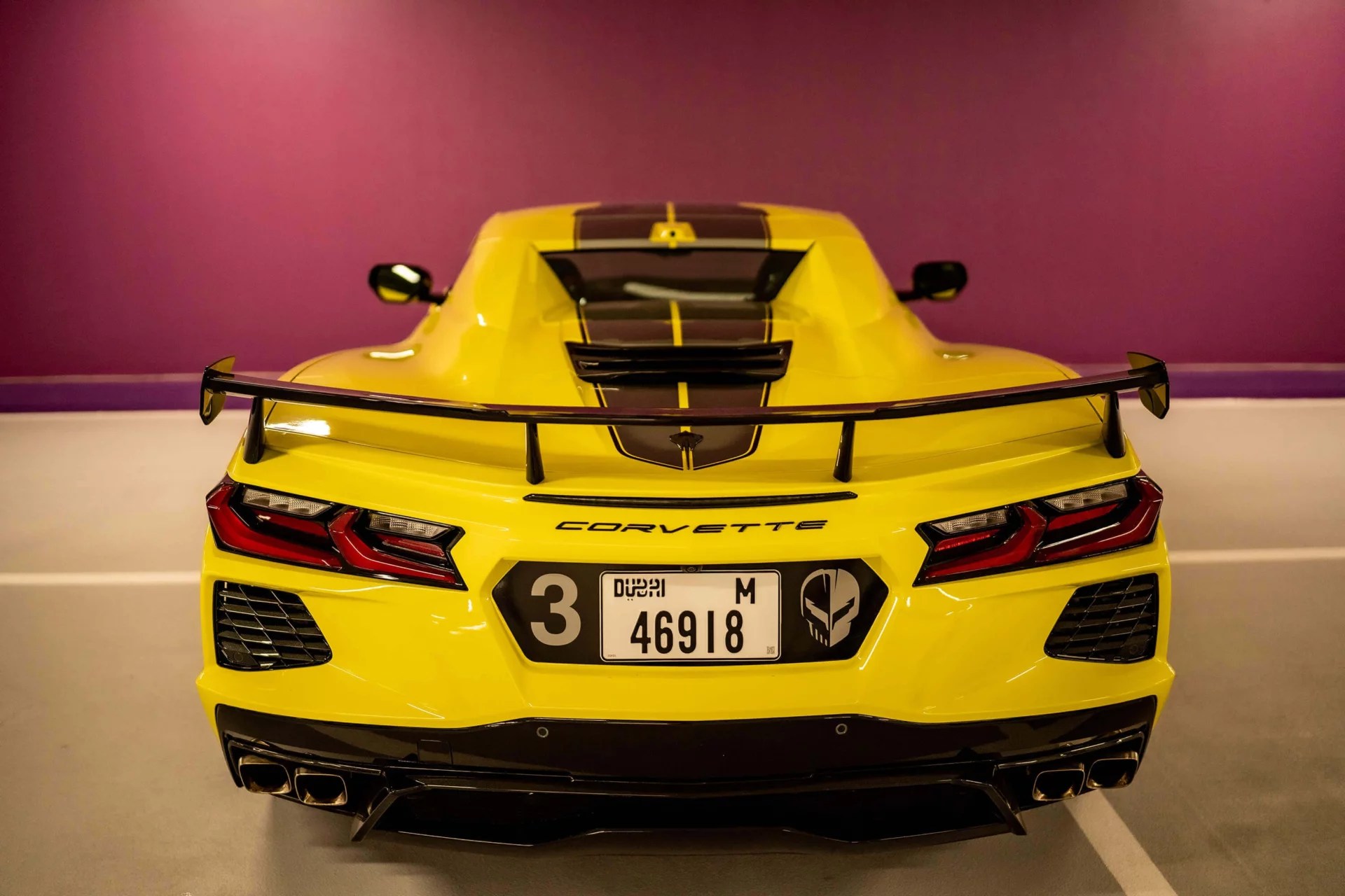 Rent Chevrolet Corvette C8 R Edition in Dubai Sportscars Octane