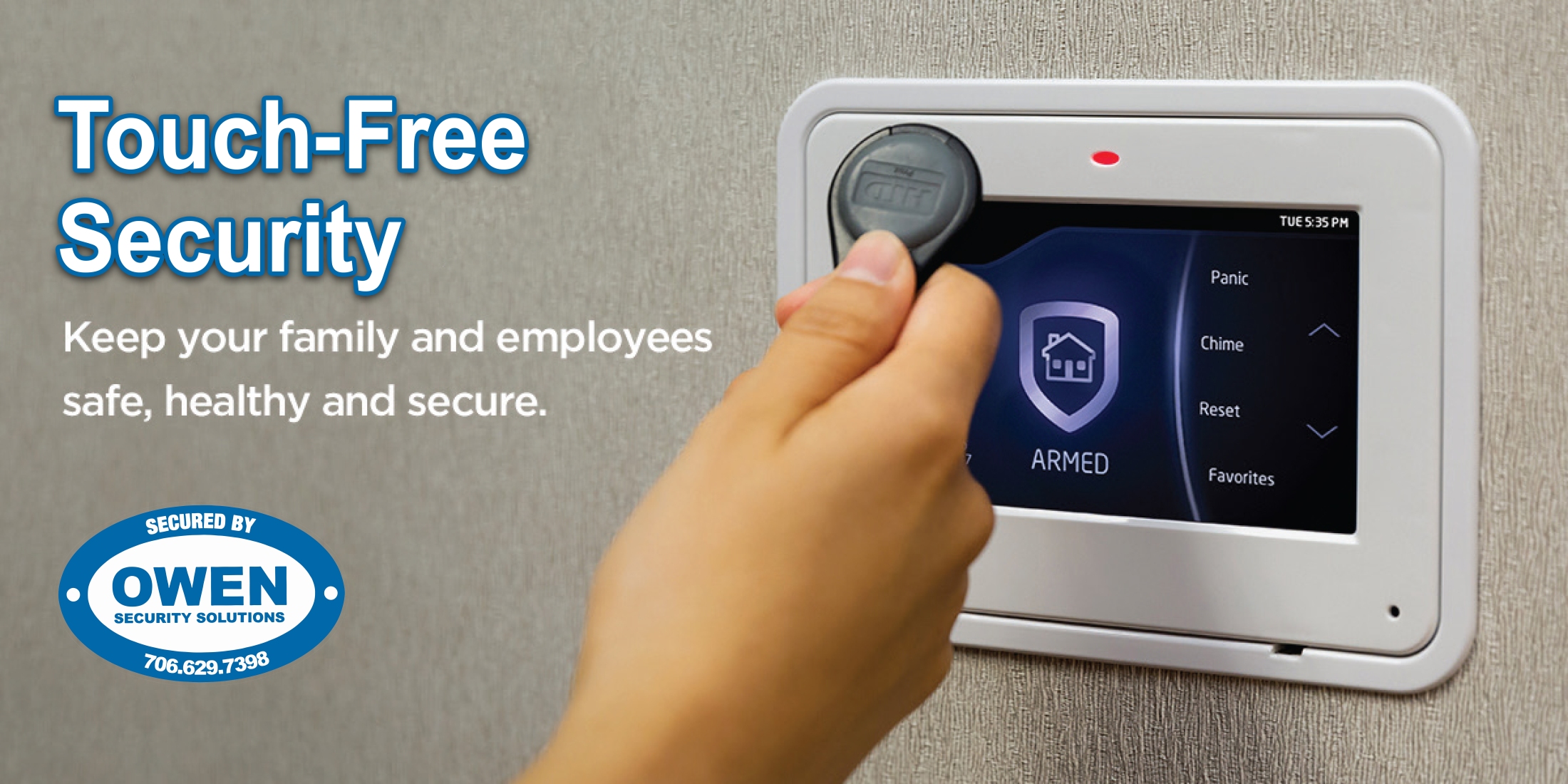 TouchFree Security Owen Security