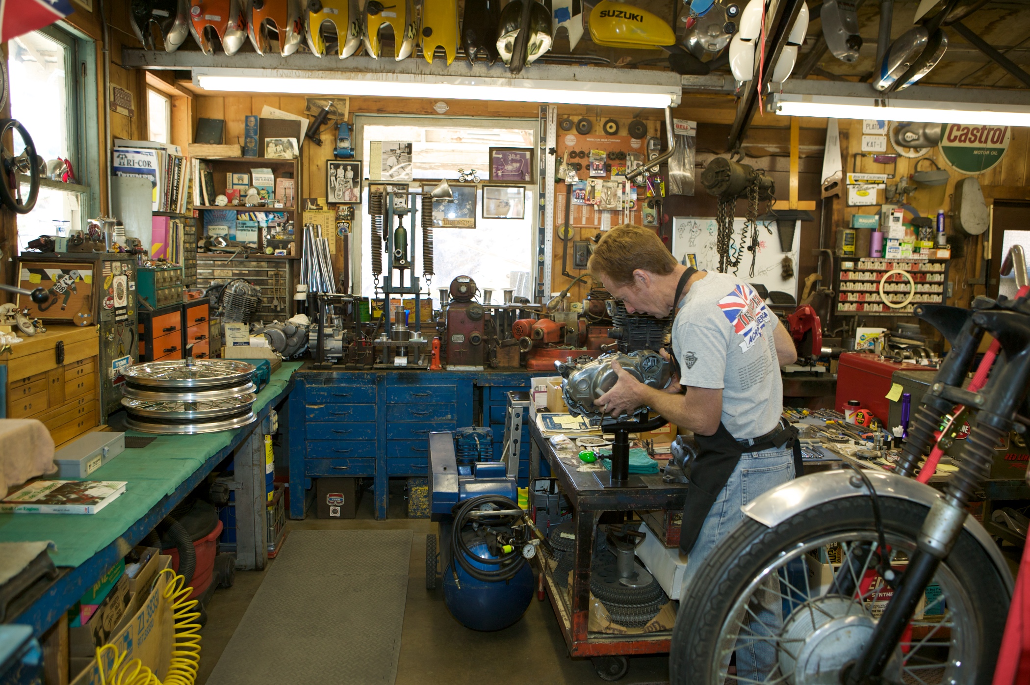 Motorcycle Dream Garages Octane Press