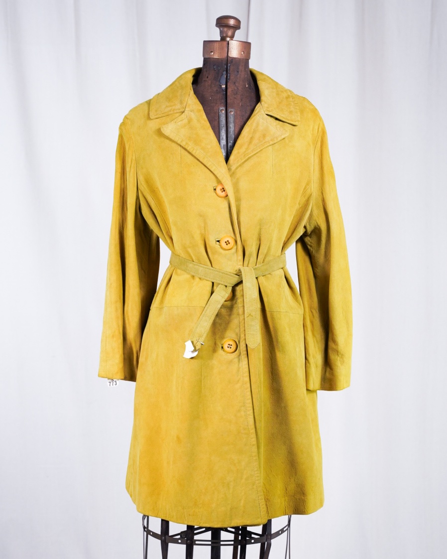 Vintage Suede Coat October House Vintage