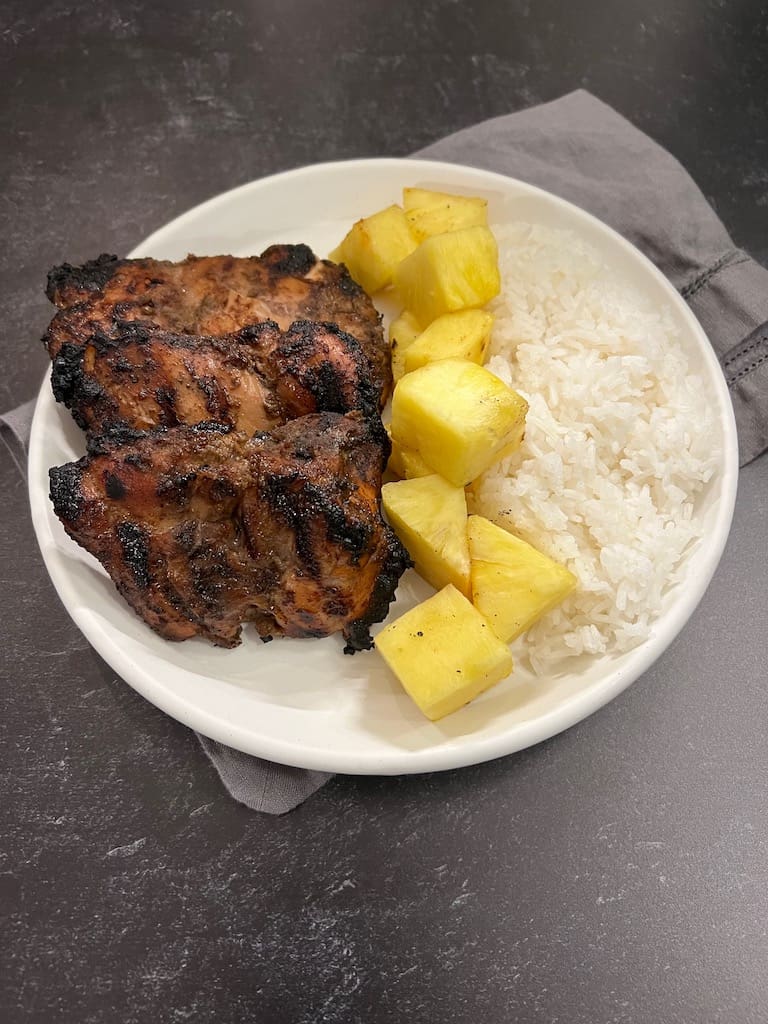 Smoky, Spicy Jerk Chicken for the Grill Octofree