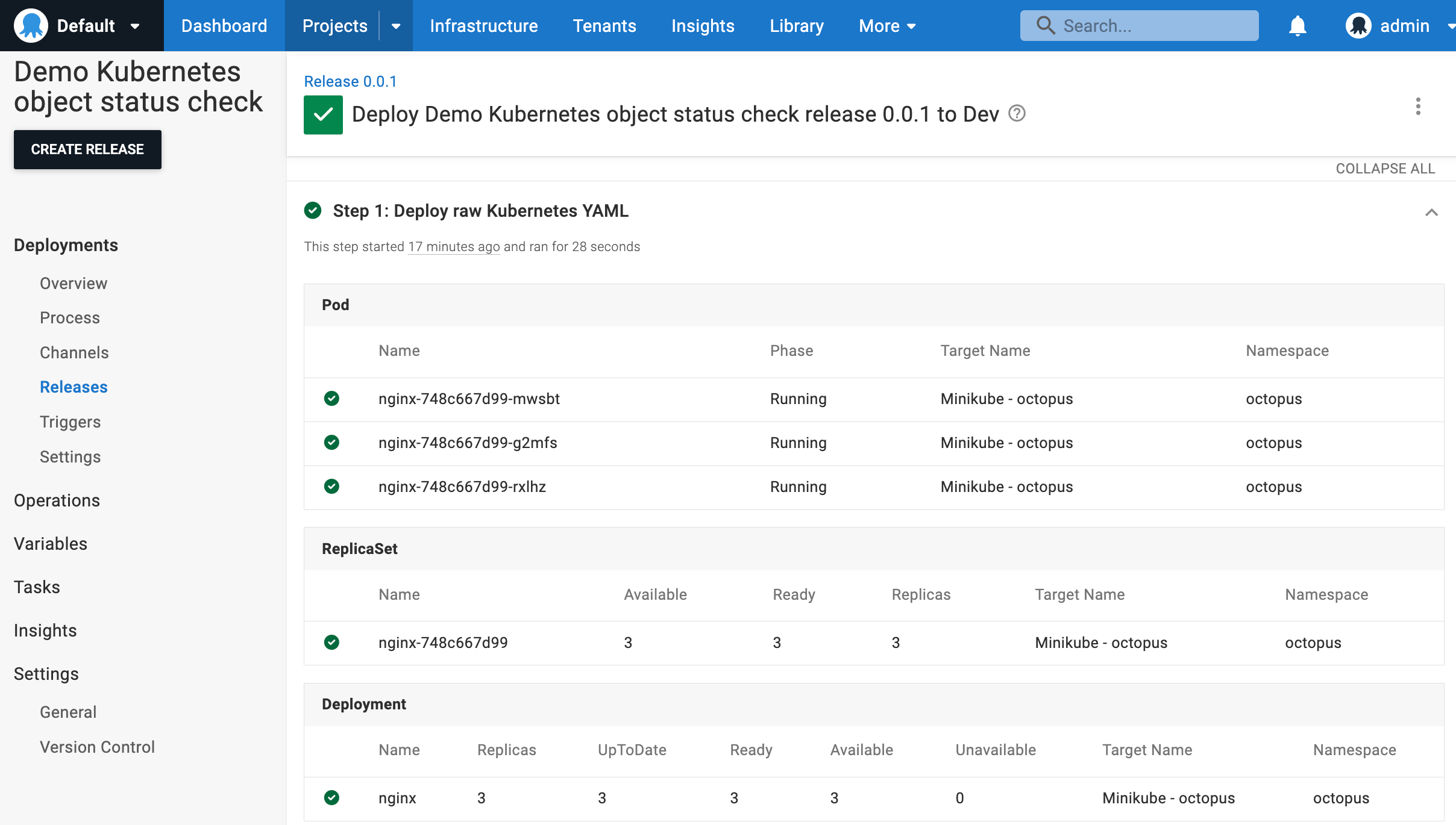 Object Status Documentation and Support
