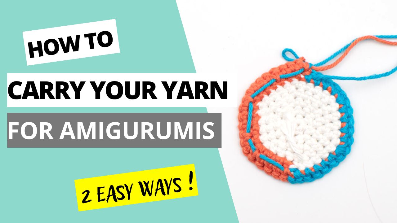 Two easy ways to carry your yarn for amigurumis Octopus Crochet
