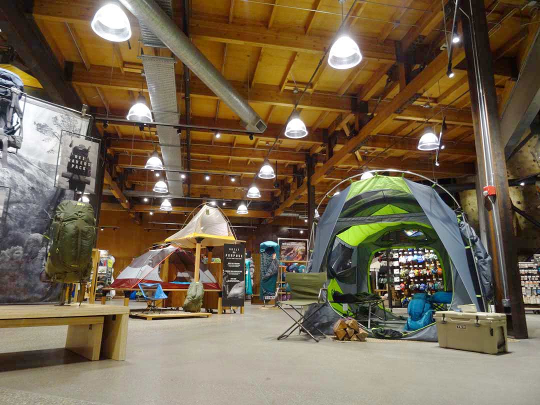 REI Seattle Flagship Store Lighting Redesign Oculus Light Studio