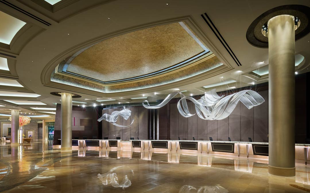 Hotel Reception, Atlantic City, NJ Oculus Light Studio