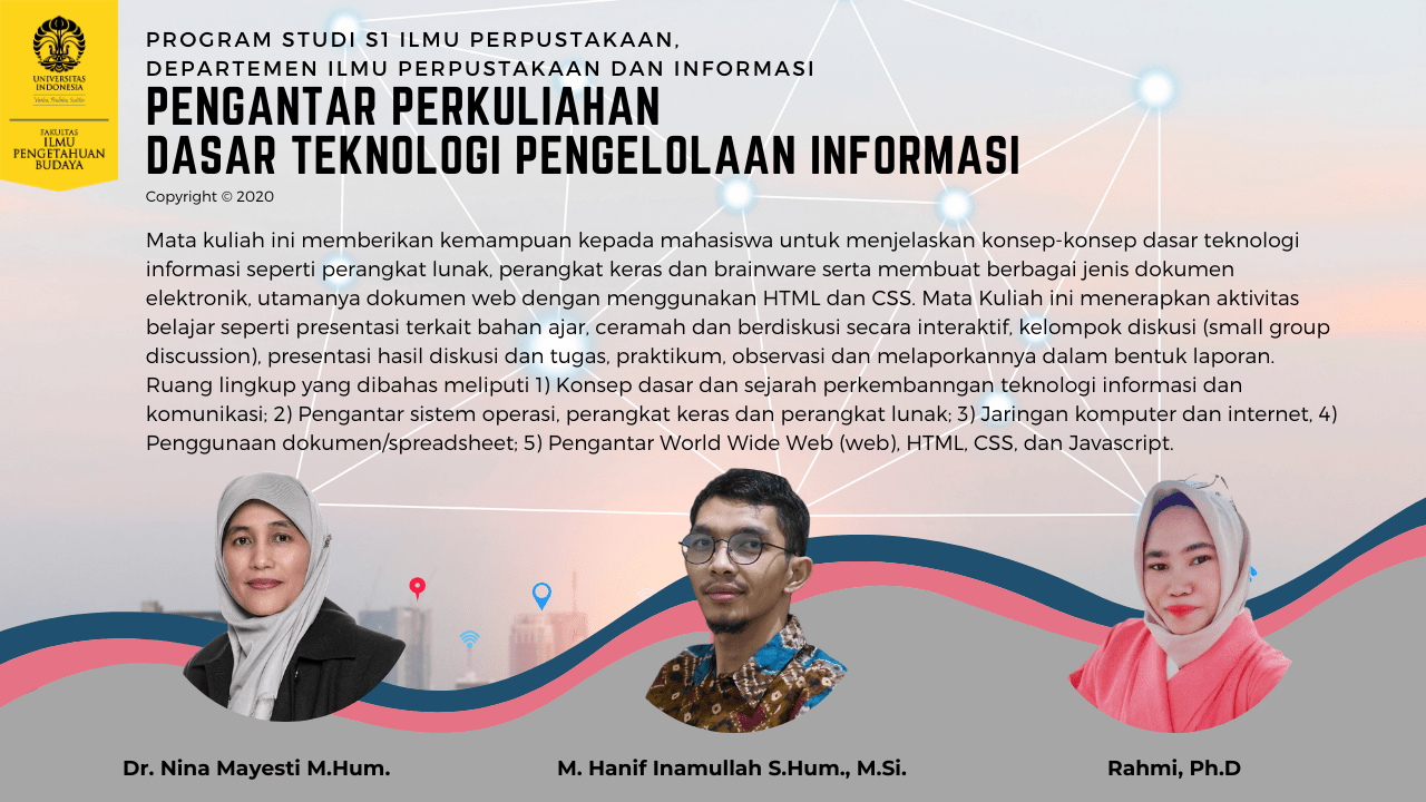 Kata Pengantar Teknologi Informasi