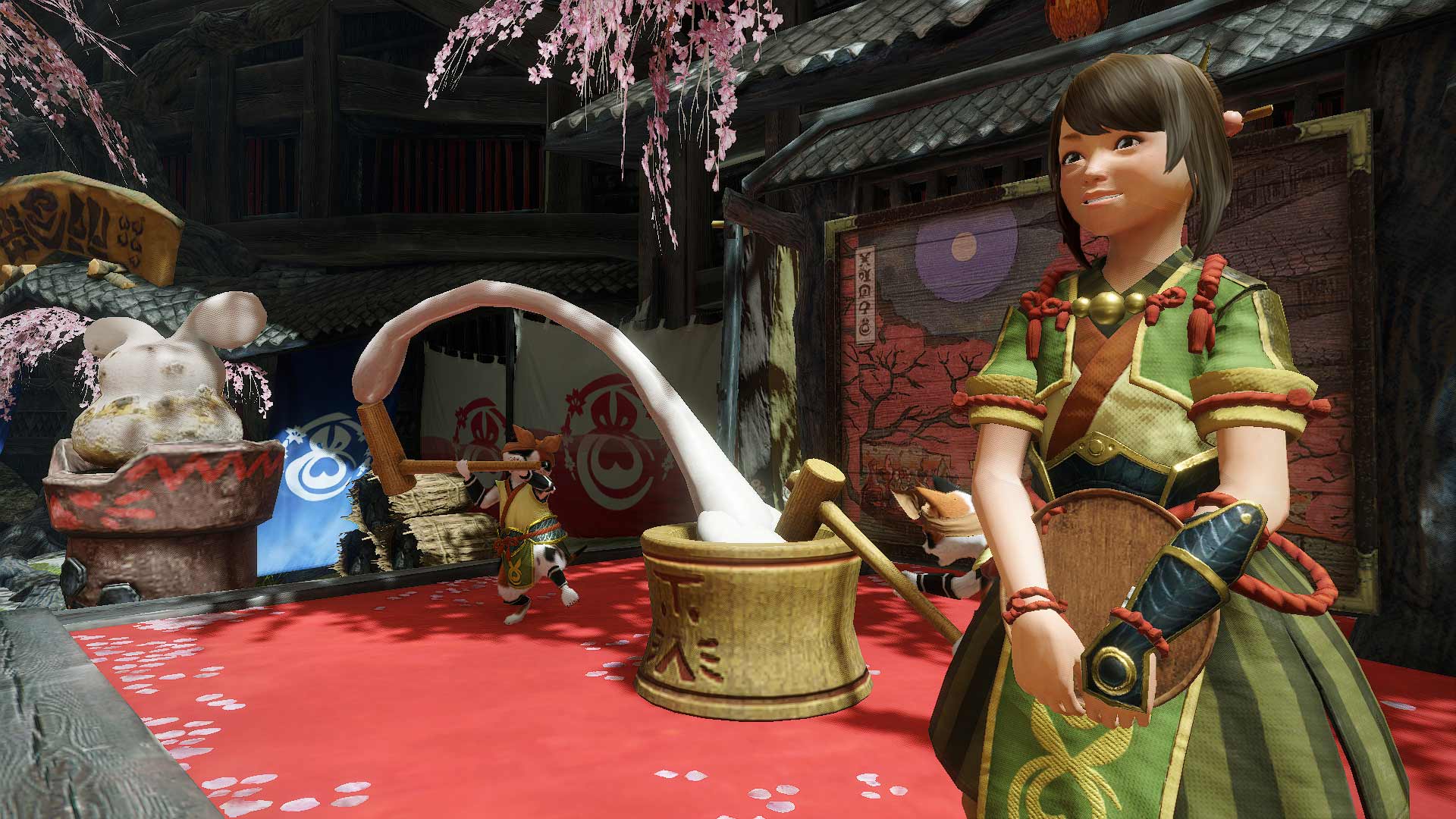 ヨモギ モンスターハンターライズ 団子で和む 和菓子屋情報map おだんご日和
