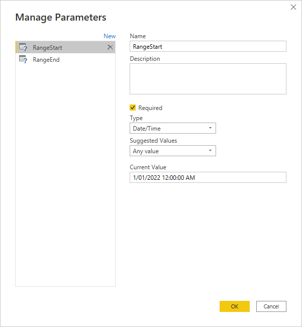 How to use incremental refresh in Power BI OdataLink