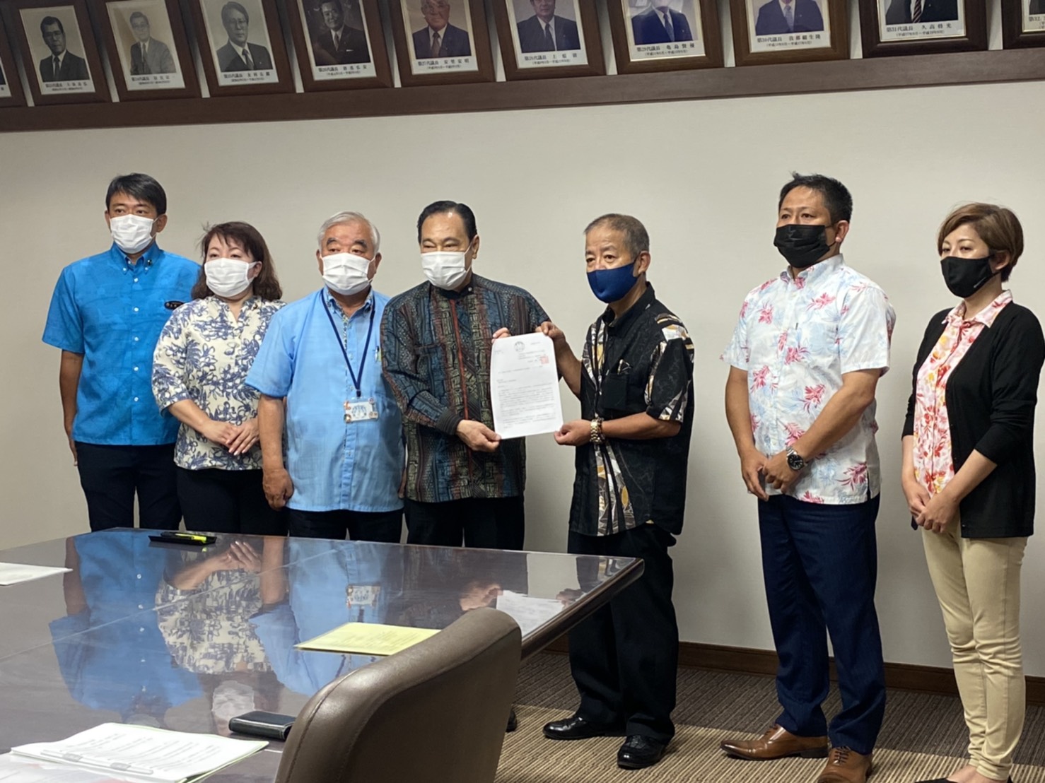 那覇市長及び那覇市議長への陳情書提出について ODB 一般社団法人 沖縄県運転代行ビジネス協会