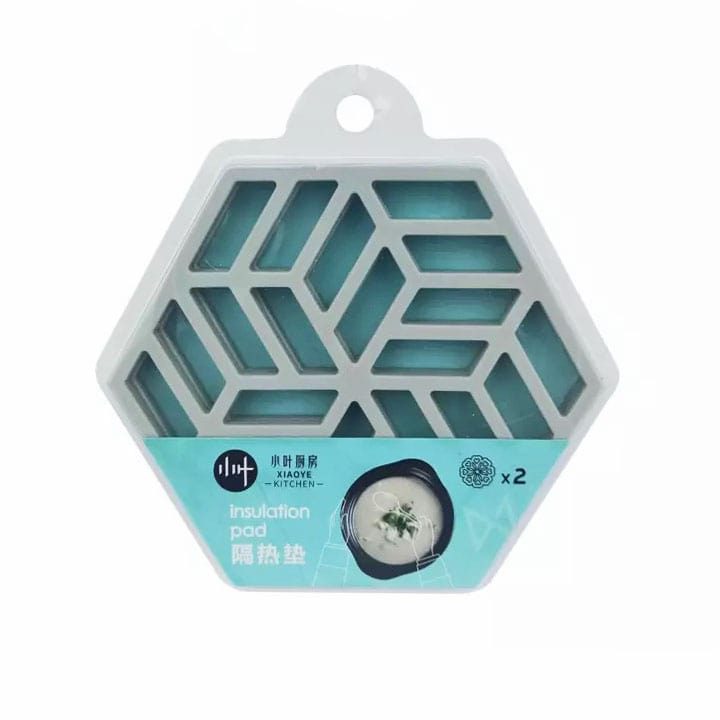 Patterns Silicone Hot Plate Mat Insulation Pad Pack Of 2 OddBits