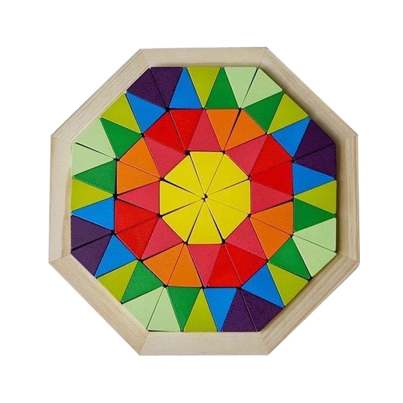 Colorful Triangle Blocks ThreeSided Blocks Oddblocks