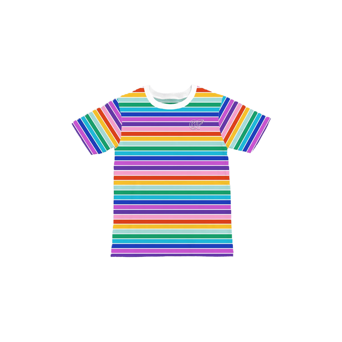 Rainbow Striped Tee Odd Future OFWGKTA