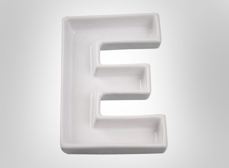 Ceramic Letter Dishes