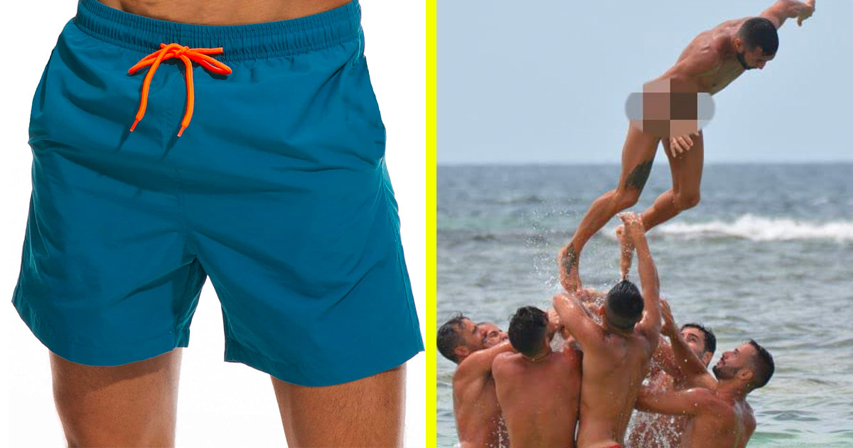 These Prank Swim Trunks Will Slowly Dissolve When In Water