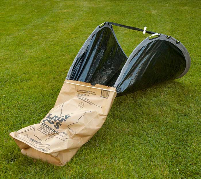 Easy Leaf Bag Loader