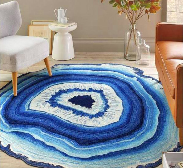 Geode Rock Floor Rug (594 x 544 Pixel)