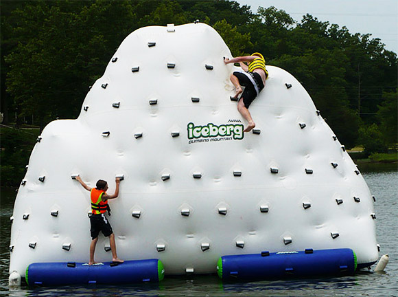 Giant Iceberg Inflatable Climbing Wall