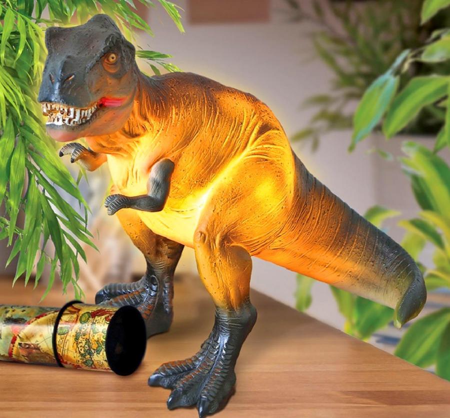 Glowing Dinosaur Table Lamp TRex NightLight