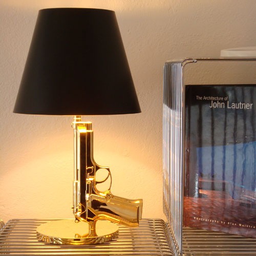 Hand Gun Lamp